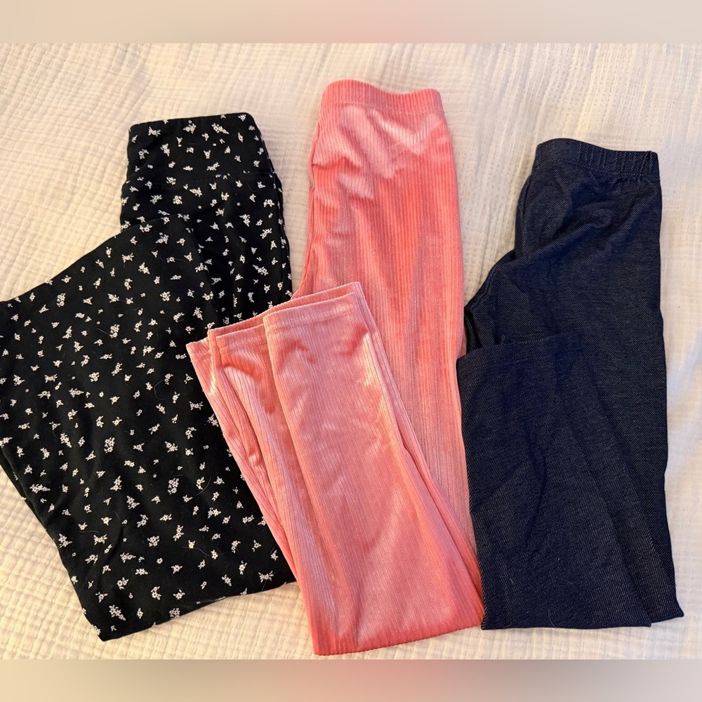 Girls leggings bundle NWOT